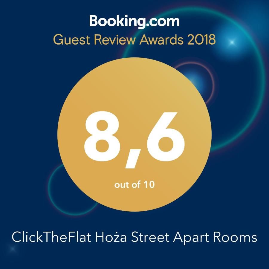 Хостелы ClickTheFlat Hoża Street Apart Rooms Варшава